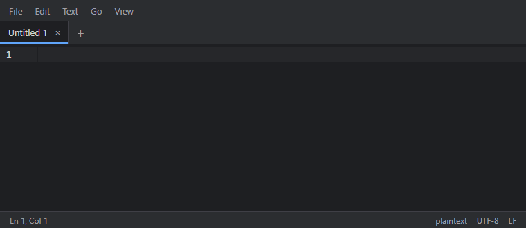 Typing a note: each indented line gets its connector